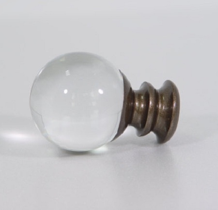 60mm Acrylic Ball Curtain Finial - 60mm_acrylic_ball_curtain_finial
